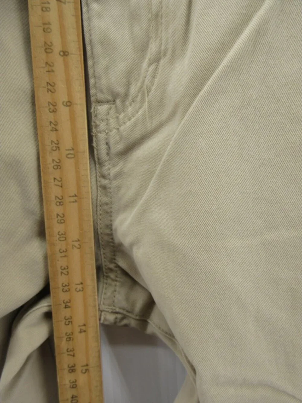 Polo Ralph Lauren Jeans 44x32 Big Khaki Straight Leg Denim Pants Pony